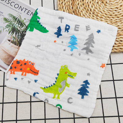 Printed Muslin Baby Handkerchiefs