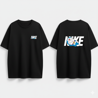 Doraemon "NIKE" Graphic T-Shirt