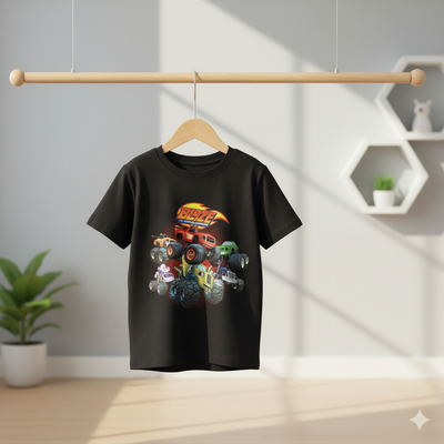 Kids' Monster Truck Graphic T-Shirt