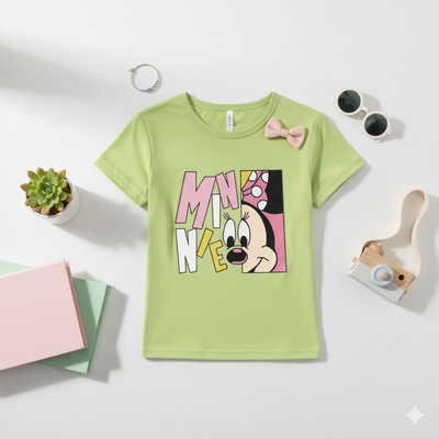 Kids' Playful Minnie Mouse T-Shirt