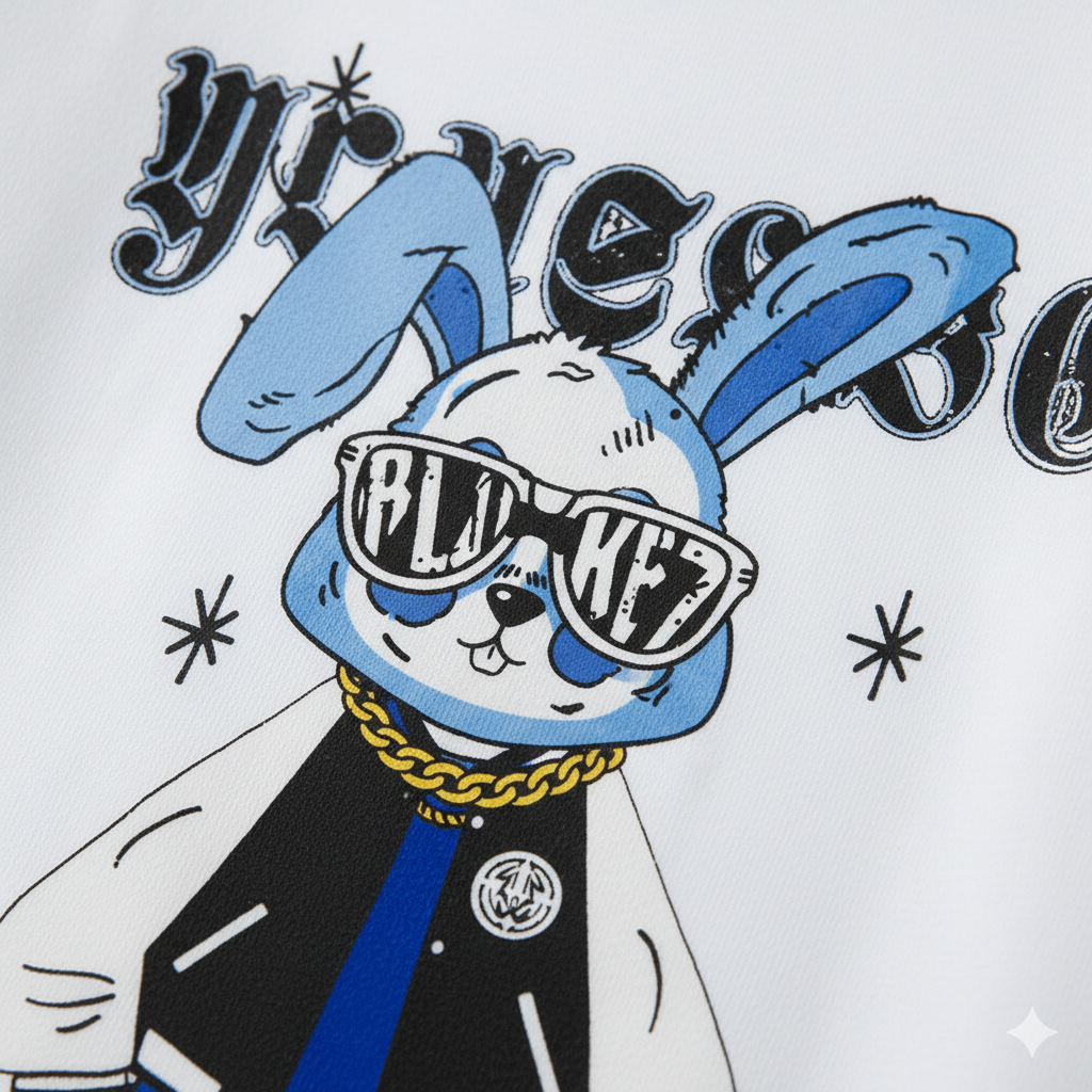 Boys' Cool Bunny Graphic T-Shirt