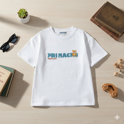 "Retro Bear" Graphic Kids T-Shirt