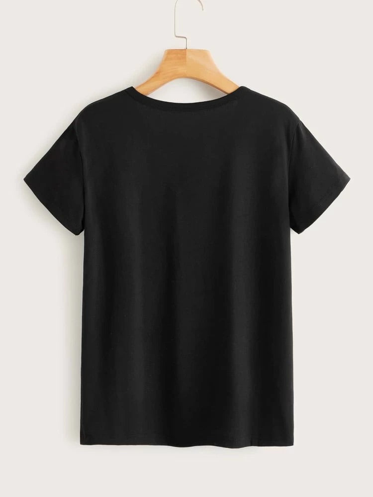 Simple Heart Graphic T-Shirt