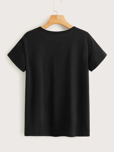 Simple Heart Graphic T-Shirt