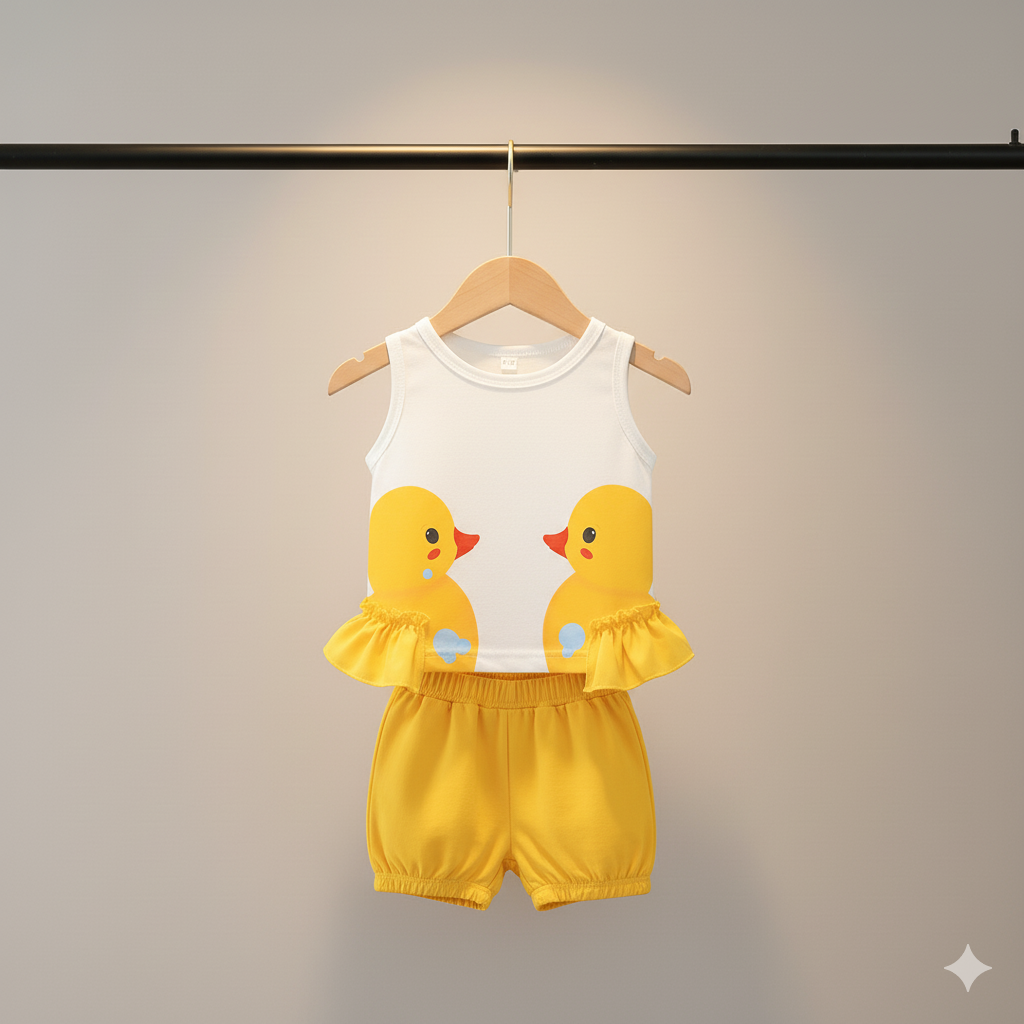 Cute Duckie Baby Set