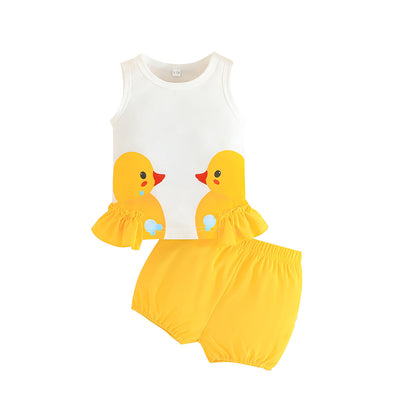 Cute Duckie Baby Set