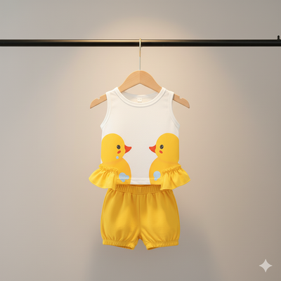 Cute Duckie Baby Set