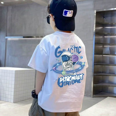 “Galactic Astronaut” Graphic Kids T-Shirt