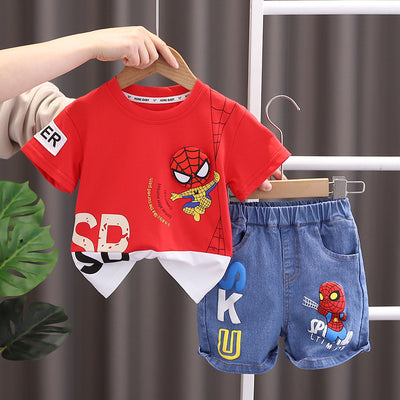 Toddler's Spider-Man T-Shirt & Shorts Set