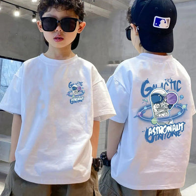 “Galactic Astronaut” Graphic Kids T-Shirt