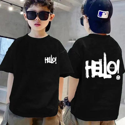 Boys' "Hello!" Graphic T-Shirt