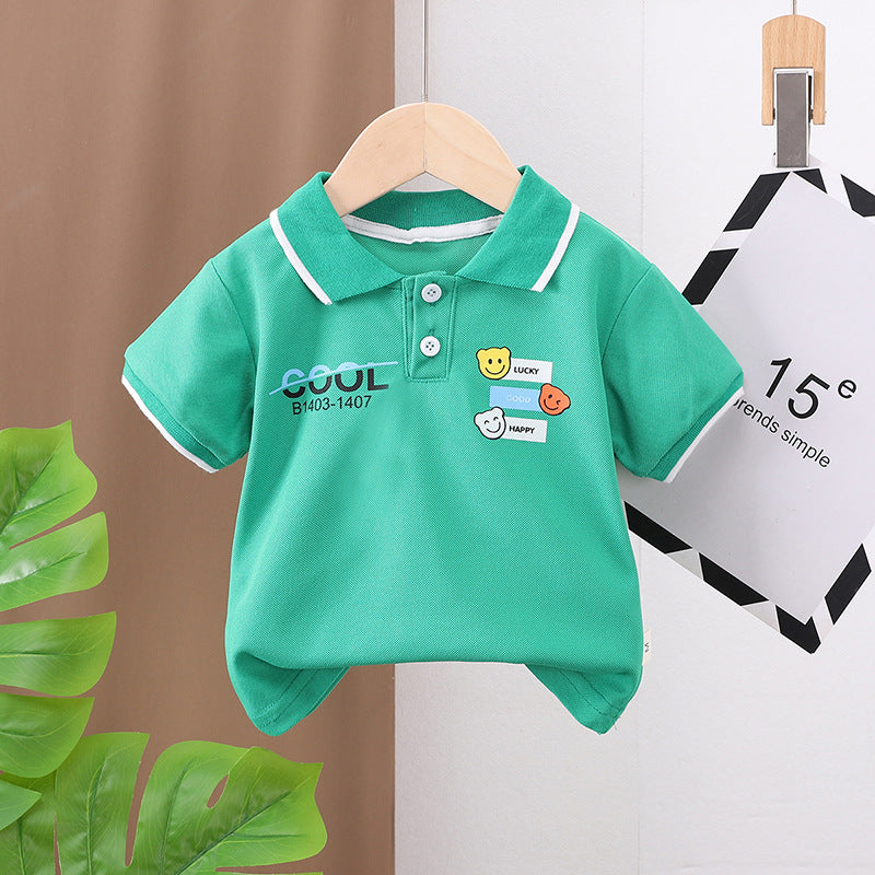 Kids' "Cool & Lucky" Polo Shirt