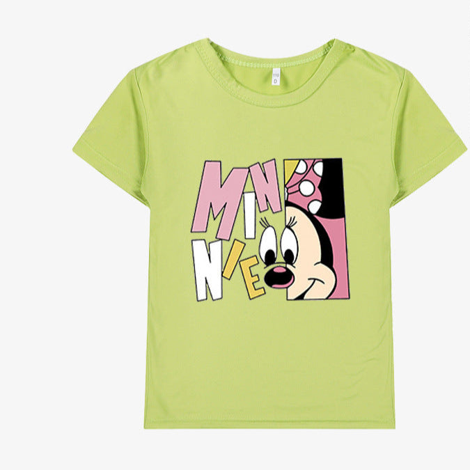 Kids' Playful Minnie Mouse T-Shirt