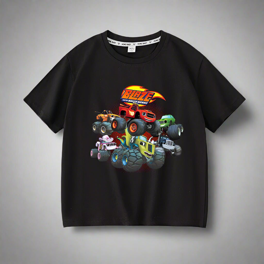 Kids' Monster Truck Graphic T-Shirt