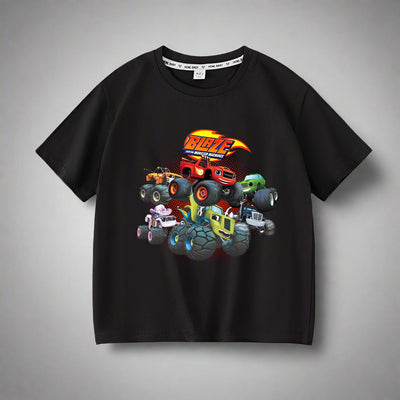 Kids' Monster Truck Graphic T-Shirt