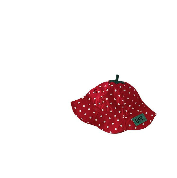 Adorable Strawberry Kids' Bucket Hat
