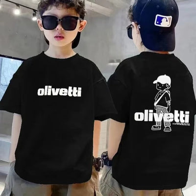 Kids' Streetwear Graphic T-Shirt