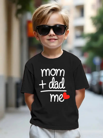 "Mom + Dad = Me" Kids T-Shirt