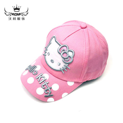 Hello Kitty Polka Dot Baseball Cap