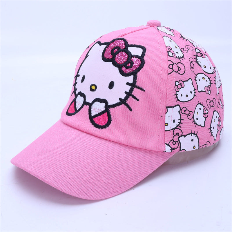 Pink Hello Kitty Kids Baseball Cap