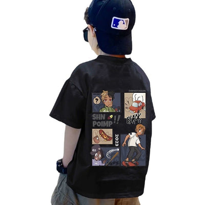 Trendy "Skate Life" Graphic Kids T-Shirt
