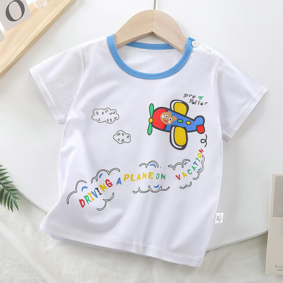 Toddler Airplane Graphic T-Shirt