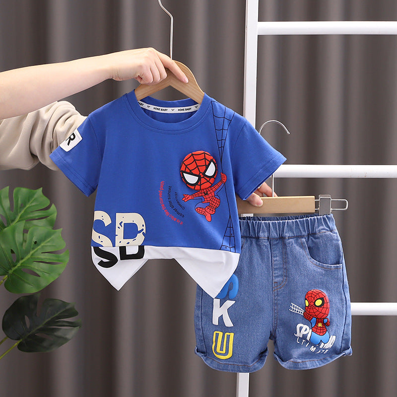 Toddler's Spider-Man T-Shirt & Shorts Set