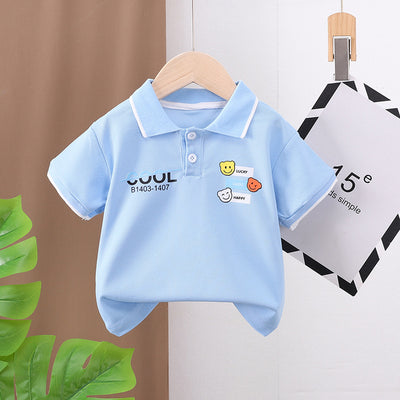 Kids' "Cool & Lucky" Polo Shirt