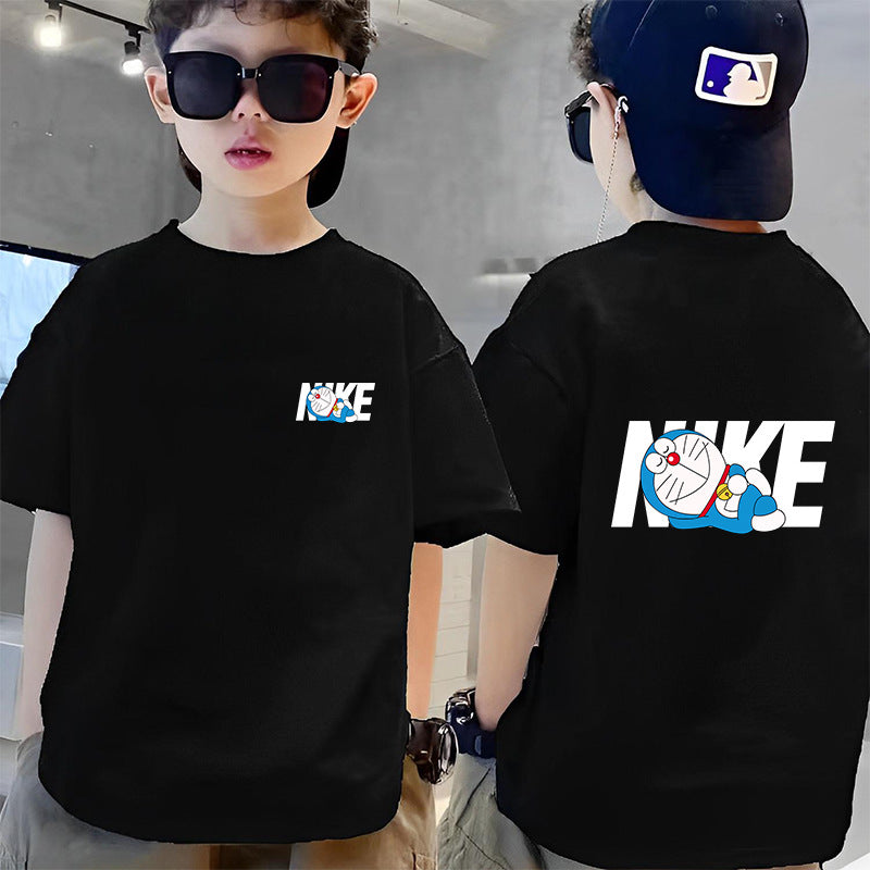 Doraemon "NIKE" Graphic T-Shirt